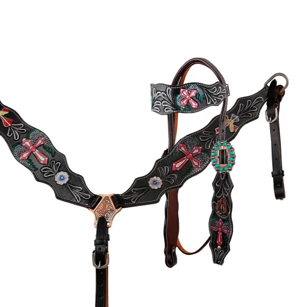 Conjunto Cabeçada e Peitoral - Image 3